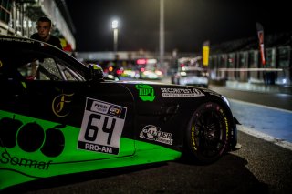 #64 Team JOUFFRUIT by Vic'Team Mercedes-AMG GT4 Eric Trémoulet Olivier Jouffret PRO-AM, Free Practice 2, GT4, Pitlane
 | SRO / TWENTY-ONE CREATION - Jules Benichou