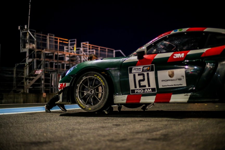 #121 K-Worx Porsche 718 Cayman GT4 RS Clubsport Timothé Buret Christopher Campbell PRO-AM, Free Practice 2, GT4, Pitlane
