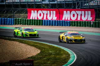 #14 SAINTELOC RACING Audi R8 LMS GT4 Roee Meyuhas Erwan Bastard SILVER, GT4, Race 2
 | SRO / TWENTY-ONE CREATION - Jules Benichou