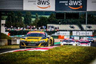 #14 SAINTELOC RACING Audi R8 LMS GT4 Roee Meyuhas Erwan Bastard SILVER, GT4, Race 2
 | SRO / TWENTY-ONE CREATION - Jules Benichou