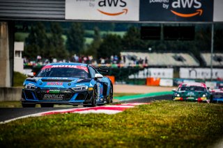 #42 SAINTELOC RACING Audi R8 LMS GT4 Gregory Guilvert Gregory Curson Faessel PRO-AM, GT4, Race 2
 | SRO / TWENTY-ONE CREATION - Jules Benichou