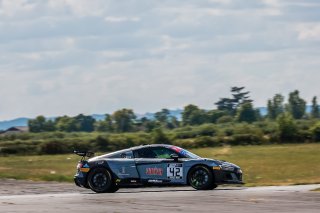 #42 SAINTELOC RACING Audi R8 LMS GT4 Gregory Guilvert Gregory Curson Faessel PRO-AM, Essais Libres 2
 | SRO / Patrick Hecq Photography