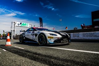 #7 AGS Events Aston Martin Vantage AMR GT4 Ewen Hachez Hugo Bac SILVER, Essais Qualificatifs, GT4
 | SRO / TWENTY-ONE CREATION - Jules Benichou
