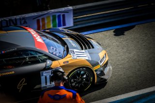 #111 CSA RACING Audi R8 LMS GT4 Gael Castelli Alexandre Cougnaud SILVER, Essais Qualificatifs
 | SRO / Patrick Hecq Photography