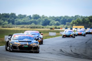 #111 CSA RACING Audi R8 LMS GT4 Gael Castelli Alexandre Cougnaud SILVER, Course 1
 | SRO / Patrick Hecq Photography