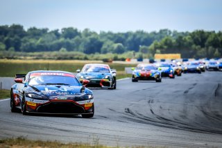 #92 Racing Spirit Of Leman Aston Martin Vantage AMR GT4 Sandro Perissoutti Ronald Basso PRO-AM, Course 1
 | SRO / Patrick Hecq Photography