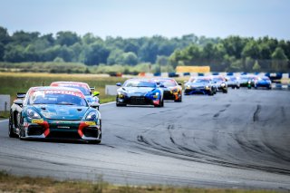 #121 K-Worx Porsche 718 Cayman GT4 RS Clubsport Timothe Buret Christopher Campbell PRO-AM, Course 1
 | SRO / Patrick Hecq Photography