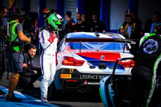 #17 L'ESPACE BIENVENUE BMW M4 GT4 Benjamin Lessennes Ricardo Van Der Ende SILVER, Course 1, Pit Lane
 | SRO / Patrick Hecq Photography