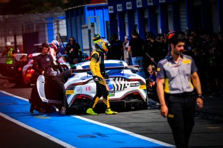 #48 GPA Racing Aston Martin Vantage AMR GT4 David Pouget Mathieu Casalonga PRO-AM, Course 1, Pit Lane
 | SRO / Patrick Hecq Photography