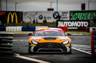 #87 AKKODIS ASP Team Mercedes-AMG GT4 Hugo Chevalier Enzo Joulie SILVER, Course 2, GT4, Pitlane
 | SRO / TWENTY-ONE CREATION - Jules Benichou