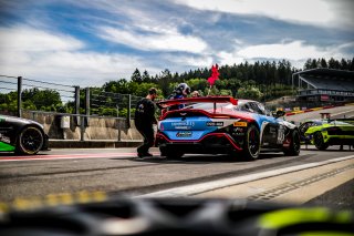 #13 Mirage Racing Valentin Hasse-Clot   Arnold Robin Aston Martin Vantage AMR GT4 PRO-AM, Free Practice 1, GT4, Pitlane
 | SRO / TWENTY-ONE CREATION - Jules Benichou