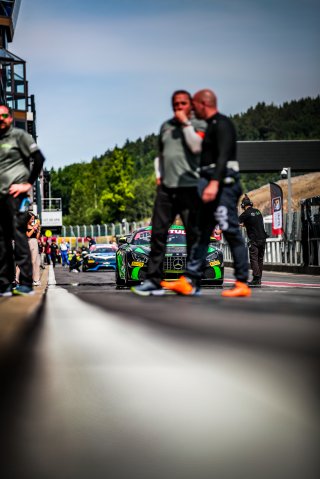 #64 Team JOUFFRUIT by Vic'Team Eric Tremoulet Olivier Jouffret Mercedes-AMG GT4 PRO-AM, Free Practice 1, GT4, Pitlane
 | SRO / TWENTY-ONE CREATION - Jules Benichou