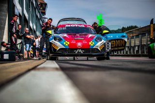 #38 Mirage Racing Vincent Beltoise  Yves Lemaitre Alpine A110 GT4 PRO-AM, Free Practice 1, GT4, Pitlane
 | SRO / TWENTY-ONE CREATION - Jules Benichou