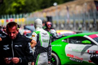 #79 AGS Events Nicolas Gomar Stephane Desbrosse Aston Martin Vantage AMR GT4 AM, Free Practice 1, GT4, Pitlane
 | SRO / TWENTY-ONE CREATION - Jules Benichou