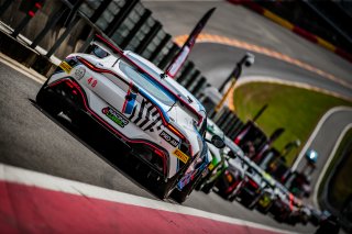 #48 GPA Racing David Pouget Mathieu Casalonga Aston Martin Vantage AMR GT4 PRO-AM, Free Practice 1, GT4, Pitlane
 | SRO / TWENTY-ONE CREATION - Jules Benichou