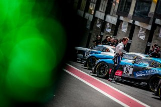 #81 AKKODIS ASP Team Simon Gachet Eric Debard Mercedes-AMG GT4 PRO-AM, Free Practice 1, GT4, Pitlane
 | SRO / TWENTY-ONE CREATION - Jules Benichou