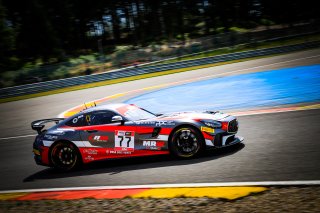 #77 NM Racing Team Eric Alanis Alberto De Martin Mercedes-AMG GT4 AM, Essai Libre 1
 | SRO / Patrick Hecq Photography