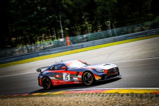 #15 NM Racing Team Lluc Ibanez Ruben Del Sarte Mercedes-AMG GT4 SILVER, Essai Libre 1
 | SRO / Patrick Hecq Photography