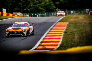 #87 AKKODIS ASP Team Hugo Chevalier Enzo Joulie Mercedes-AMG GT4 SILVER, Free Practice 2, GT4
 | SRO / TWENTY-ONE CREATION - Jules Benichou