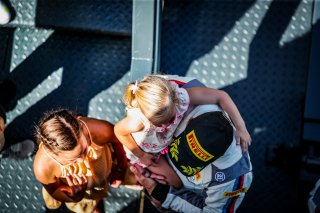 #17 L'ESPACE BIENVENUE Benjamin Lessennes Ricardo Van Der Ende BMW M4 GT4 SILVER, GT4, Podium, Race 2
 | SRO / TWENTY-ONE CREATION - Jules Benichou