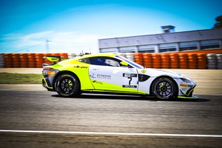 #7 AGS Events - Hugo Bac - Nicolas Gomar - Aston Martin Vantage AMR GT4 - PRO-AM, Essais Libres 1
 | SRO / Patrick Hecq Photography