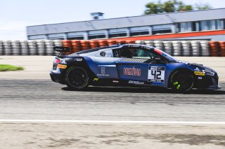 #42 SAINTELOC RACING - Gregory Guilvert - Gregory Curson Faessel - Audi R8 LMS GT4 - PRO-AM, Essais Libres 1
 | SRO / Patrick Hecq Photography