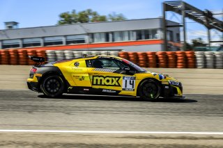 #14 SAINTELOC RACING - Roee Meyuhas - Erwan Bastard - Audi R8 LMS GT4 - SILVER
 | SRO / Patrick Hecq Photography