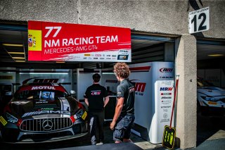 #77 NM Racing Team - Eric Alanis - Alberto De Martin - Mercedes-AMG GT4 - AM, GT4 - FFSA, Pit Walk
 | SRO / TWENTY-ONE CREATION - Jules Benichou