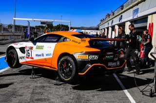 #161 - AGS Events - Didier Dumaine - Christophe Carriere - Aston Martin Vantage AMR GT4 - AM, Essais Qualificatifs
 | SRO / Patrick Hecq Photography