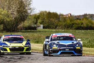 #10 - AVR AVVATAR - Teddy Clairet - Jimmy Clairet - Porsche 718 Cayman GT4 RS CS - SILVER, Essai libre 2
 | SRO / Patrick Hecq Photography