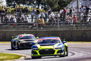 #75 - FULLMOTORSPORT - Noam Abramczyk - Romain Vozniak - Audi R8 LMS GT4 - PRO-AM, Essai libre 2
 | SRO / Patrick Hecq Photography