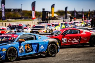 #42 - Sainteloc Racing - Gregory Guilvert - Christophe Hamon - Audi R8 LMS GT4 - PRO-AM, Essais Libres 2, GT4 France
 | © SRO - TWENTY-ONE CREATION | Jules Benichou