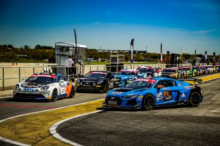 #42 - Sainteloc Racing - Gregory Guilvert - Christophe Hamon - Audi R8 LMS GT4 - PRO-AM, Essais Libres 2, GT4 France
 | © SRO - TWENTY-ONE CREATION | Jules Benichou