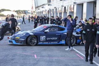 #10 - AVR AVVATAR - Teddy Clairet - Jimmy Clairet - Porsche 718 Cayman GT4 RS CS - SILVER, Essai Libre 1
 | SRO / Patrick Hecq Photography