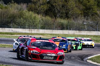 #67 - Sainteloc Racing - Erwan Bastard - Viny Beltramelli - Audi R8 LMS GT4 - SILVER, Course 1
 | SRO / Patrick Hecq Photography