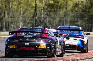 #77 - ARMADA Racing Division - Corentin Surand - Christopher Campbell - Mercedes AMG GT4 - AM, Course 1
 | SRO / Patrick Hecq Photography