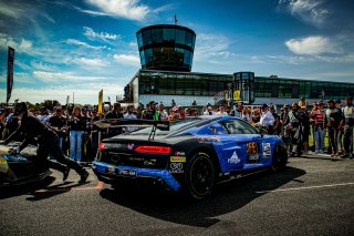 #42 - Sainteloc Racing - Gregory Guilvert - Christophe Hamon - Audi R8 LMS GT4 - PRO-AM, Course 1, GT4 France, Grid Walk
 | © SRO - TWENTY-ONE CREATION | Jules Benichou