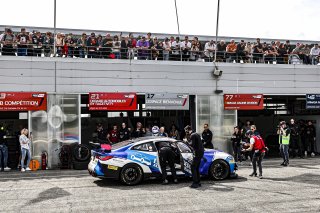 #21 - Debard Automobiles By Racetivity - Carla Debard - Eric Debard - BMW M4 GT4 (G82) - AM, Course 2, Pitlane
 | © SRO / Patrick Hecq Photography