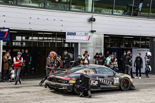 #777 - CSA RACING - Antoine Bottiroli - Sebastien Rambaud - Audi R8 LMS GT4 - PRO-AM, Course 2, Pitlane
 | © SRO / Patrick Hecq Photography