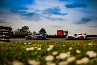 #29 - CMR - Milan Petelet - Hugo Mogica - Porsche 718 Cayman GT4 RS CS - SILVER, #9 - Matmut Evolution - Enzo Joulie - Etienne Cheli - Toyota GR Supra GT4 EVO - SILVER, Course 2, GT4 France
 | © SRO - TWENTY-ONE CREATION | Jules Benichou