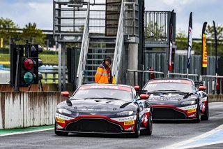 #74 - Racing Spirit Of Léman - Ronald Basso  - Clément Dub - Aston Martin Vantage AMR GT4 - Am, Essais Libres 1
 | © SRO / Patrick Hecq Photography