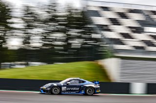 #10 - AVR AVVATAR - Teddy Clairet - Jimmy Clairet - Porsche 718 Cayman GT4 RS CS - Silver, Essais Libres 1
 | © SRO / Patrick Hecq Photography