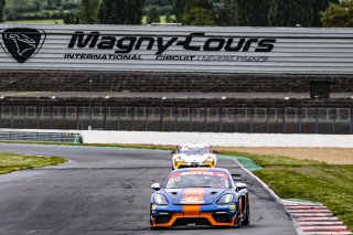 #29 - CMR - Milan Petelet - Hugo Mogica - Porsche 718 Cayman GT4 RS CS - Silver, Essais Libres 1
 | © SRO / Patrick Hecq Photography