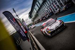 #9 - Matmut Evolution - Enzo Joulié - Etienne Cheli - Toyota GR Supra GT4 EVO - Silver, Essais Libres 1, FFSA GT, Pitlane
 | © SRO - TWENTY-ONE CREATION | Jules Benichou