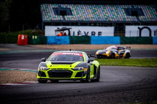 #75 - FULLMOTORSPORT - Noam Abramczyk - Romain Vozniak - Audi R8 LMS GT4 - Pro-Am, Essais Libres 2, FFSA GT
 | © SRO - TWENTY-ONE CREATION | Jules Benichou