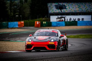 #43 - JSB Compétition - Pierre-Arnaud Navarro - Jean-Laurent Navarro - Porsche 718 Cayman GT4 RS CS - Am, Essais Libres 2, FFSA GT
 | © SRO - TWENTY-ONE CREATION | Jules Benichou