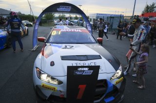 #17 - L'ESPACE BIENVENUE - Benjamin Lessennes - Ricardo Van Der Ende - BMW M4 GT4 (G82) - Silver, Course 1, GT4
 | © SRO / Patrick Hecq Photography