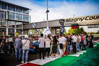 #42 - Sainteloc Racing - Gregory Guilvert - Christophe Hamon - Audi R8 LMS GT4 - Pro-Am, Course 1, FFSA GT, Grid Walk
 | © SRO - TWENTY-ONE CREATION | Jules Benichou