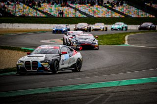 #17 - L'ESPACE BIENVENUE - Benjamin Lessennes - Ricardo Van Der Ende - BMW M4 GT4 (G82) - Silver, Course 2, FFSA GT
 | © SRO - TWENTY-ONE CREATION | Jules Benichou