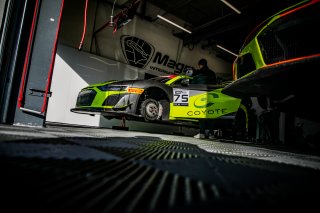 #75 - FULLMOTORSPORT - Noam Abramczyk - Romain Vozniak - Audi R8 LMS GT4 - Pro-Am, Essais Privés, FFSA GT
 | © SRO - TWENTY-ONE CREATION | Jules Benichou